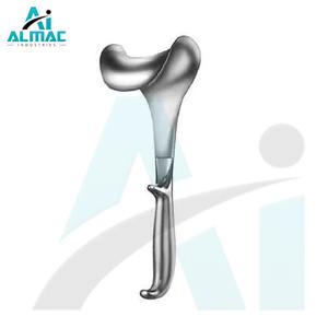 Retractor de acero inoxidable quirúrgico Doyen de alta calidad ALMAC con mango de acero Manual CE certificado instrumentos alemanes superiores - Product Image 1