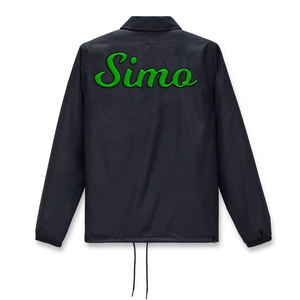 Veste brodée pour hommes vente en gros meilleur prix veste pour entraîneurs confortable avec broderie personnalisée pour hommes vestes coupe-vent pour hommes - Product Image 5