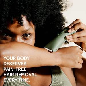 Tondeuse électrique pour le corps et les poils pubiens avec lame en céramique, accessoires inclus - Product Image 3