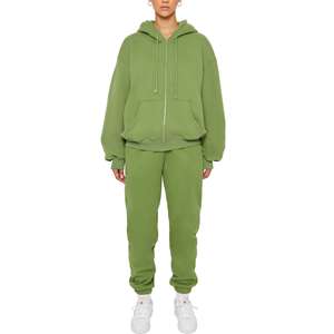 Bon marché, survêtement à capuche personnalisé et décontracté, survêtement à pompons pour femmes, fringant, manches longues, léger pour adultes - Product Image 3