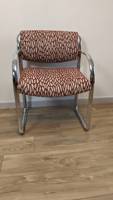 Fauteuil Vintage Style Rétro Classique Siège Confortable et Durable Parfait pour Salon Chambre Bureau ou Meubles de Maison