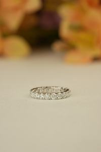 Bague pour femme en diamant de laboratoire de luxe, 1 carat, taille ronde, clarté VS1, certifiée IGI SGL, or, or rose, argent, tendance - Product Image 2
