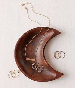 Bandeja de Madera para Baratijas con Diseño de Luna |   Hecho a Mano con la Mejor Calidad de Acabado |   Precio de Fábrica al por Mayor - Product Image 1