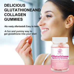 Private Label Glutathion Aufhellende Haut-Gummibärchen Gesundheitsergänzung Erwachsenen-Schönheits-Gummibärchen Hautaufhellende Gummibärchen - Product Image 6