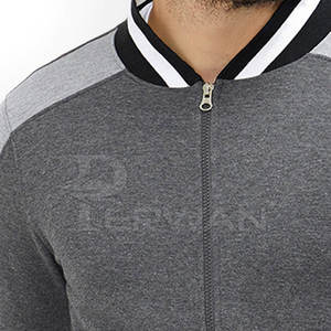 Chaqueta Bomber de Poliéster/Nailon Personalizada al por Mayor, Ropa de Invierno Cómoda, Cuello Alto, Logotipo Frontal, Secado Rápido - Product Image 4