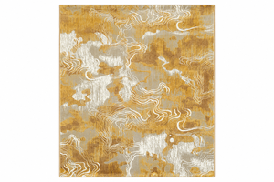High Pile <b>Linen</b> Waterproof Extra Thick Modern Oval Abstract Pattern Non-Slip Backing Adiva Carpet Gaziantep Turkey for Car - Product Image 3