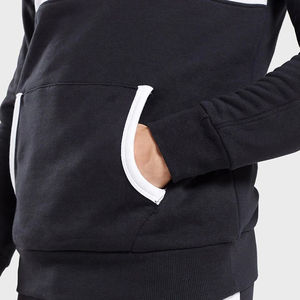 Ropa de calle de alta calidad Sudadera con capucha Ropa de moda Hombre Sudaderas Panelings Estampado de pantalla Sudaderas con capucha Combinación de colores - Product Image 4