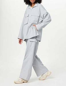 Meilleur design de pantalons de jogging cargo décontractés en coton pantalons de survêtement pantalons athlétiques droits et lâches avec service OEM méthode de tissage de haute qualité - Product Image 4