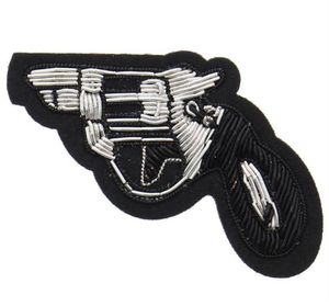 Insignias de alambre de lingotes de moda de alta Fabricación de alta calidad nuevo diseño insignias de alambre de lingotes elegantes parche de ropa de venta completa - Product Image 6