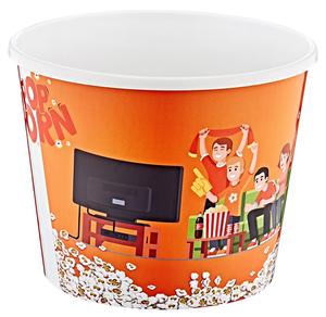 Cubo de palomitas de plástico de 2,2 L para aperitivos y noches de cine Cubo multiusos duradero ligero para patatas fritas palomitas y aperitivos - Product Image 4