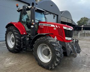 Tractor de Ruedas Massey Ferguson 7770 Usado, 100HP, Tractor Agrícola con Cabina Cerrada, Equipo Agrícola - Product Image 2