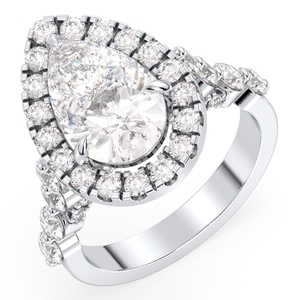 REYES diseño Original 925 plata esterlina moissanita regalo de boda joyería fina Anillos De Compromiso clásicos para mujer regalo de cumpleaños - Product Image 2