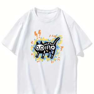 Camiseta de manga corta con cuello redondo para hombre 100% algodón de alta calidad de talla grande 260 gramos peso de tela disponible en diferentes colores - Product Image 1