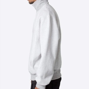 Pull à capuche en polaire pour homme, tendance, durable, respirant, séchage rapide, logo personnalisable, motif uni, hiver, décontracté, usage quotidien - Product Image 3