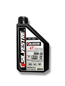 Huile moteur pour moto SILVESTRE, huile minérale multi-grade 20W-50, 1L, API SL, contenant en plastique (fabriqué au PH) - Product Image 2