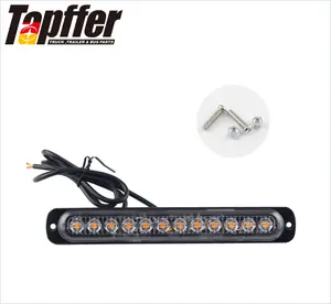 ไฟกระพริบด้านข้างรถบรรทุกไฟเตือนสัญญาณ12LED 12V-24V