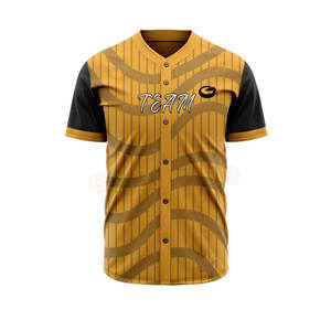 Conjunto de uniforme de béisbol de secado rápido de alta calidad Nuevo diseño Ropa deportiva Tallas grandes Transpirable Venta al por mayor - Product Image 3