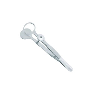 Forceps de Chalazion 3,5 pouces en acier inoxydable de haute qualité, instrument chirurgical ophtalmique durable, usage médical professionnel, manuel - Product Image 1