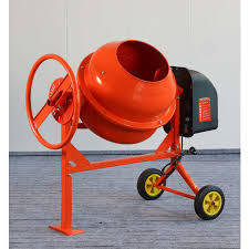 Mezcladora de Concreto Portátil con Ruedas, Máquina Mezcladora de Cemento para Obras de Construcción - Product Image 5