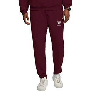 Pantalones Deportivos Ajustados al por Mayor para Hombre y Pantalones Deportivos de Tela Bordada Personalizados de Cintura Alta para Uso Casual - Product Image 1