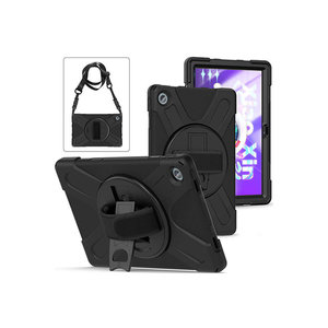 Étui en silicone pour tablette Netzy Defender 3e génération pour Lenovo Tab M10 Plus TB-125F-TB-128F Noir - Product Image 5