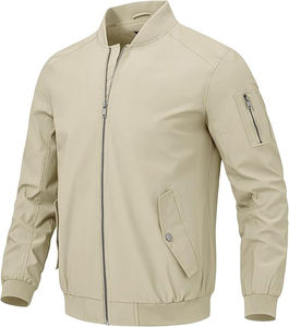 Chaqueta bomber de uso diario diseñada con un ajuste cómodo, acabado suave y estilo adaptable para un vestir informal de rutina. - Product Image 4