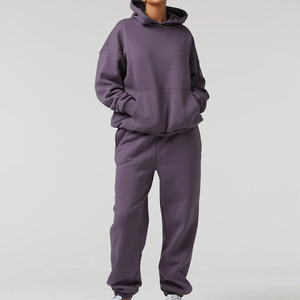 Chándales Deportivos Casuales para Hombre de Alta Calidad 2026, Talla Grande, Hombros Caídos, Forro Polar, con Logotipo Estampado, OEM - Product Image 3