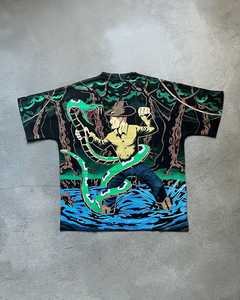 Impression de t-shirts graphiques 100% coton personnalisés Conception et logo personnalisés T-shirts pour hommes de marque - Product Image 2