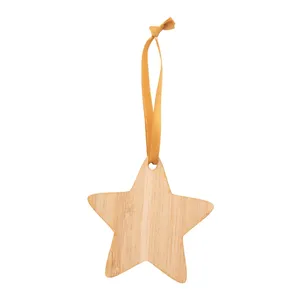 Holonda <b>Star</b> Bamboo Ecological Decorations Christmas Ball & <b>Tree</b> Ornaments - Product Image 5