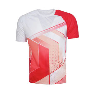 T-shirt à manches courtes de haute qualité pour hommes Prix de gros Sublimation Imprimé Prix bon marché - Product Image 1