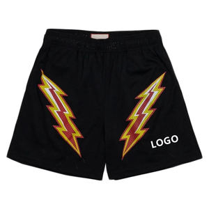 Hot Summer <b>Men's</b> Custom Made Casual Mesh <b>Shorts</b> Solid Style Anti-Wrinkle Eco-Friendly Hot Selling Digital Printing Sublimation - Product Image 5