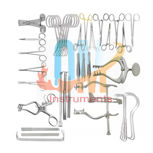 Juego de instrumentos de Cirugía de laparotomía pediátrica de calidad superior, 51 Uds., instrumentos quirúrgicos médicos de acero inoxidable | Instrumentos Oldmed - Product Image 1