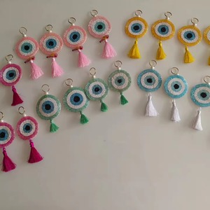 Colgante de pared de ojo malvado de tendencia, decoración del hogar, pomo de puerta de pared colgante, colgante de fondo para sala de estar, colgante decorativo. - Product Image 1