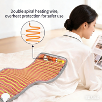 Tapis chauffant Mydays Tech, rembourré, extra large, portable et enroulable, pour le bureau et la maison
