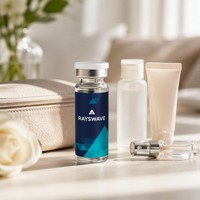 Étiquettes de flacons imperméables de 7 ml, autocollants adhésifs personnalisés, papier synthétique PP pour l'emballage d'échantillons de cosmétiques et de parfums