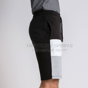 Shorts décontractés pour hommes, coupe ample, en coton et polyester, tissu non tissé, légers, anti-plis, service OEM, confort estival - Product Image 6