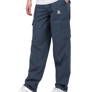 Men's Safari Style Cargo <b>Trouser</b> 100% Cotton Canvas Eco-Friendly Windproof Anti-Wrinkle Quick Dry Breathable <b>Drawstring</b> Closure - Product Image 1