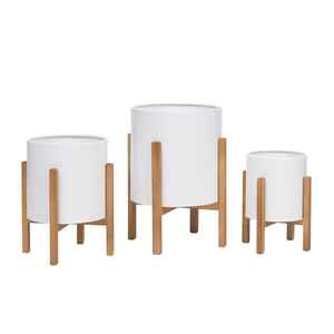 Jardinière en aluminium plaqué or de forme antique décoration créative de la maison jardinières en métal support solide pour fleurs décoratives plantes - Product Image 2