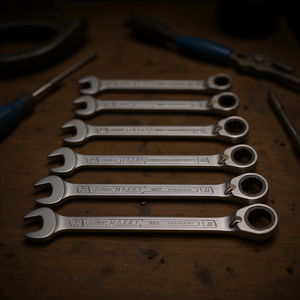 Juego de Llaves Combinadas de Trinquete Hazet de 6 Piezas - Product Image 3