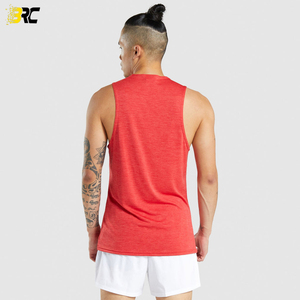 Vente en gros mode hommes débardeurs Logo personnalisé hommes débardeurs de musculation longs Fitness simple Gym Service de marque privée disponible - Product Image 4