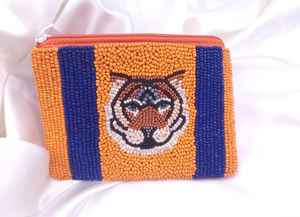 ที่สวยงามชาติพันธุ์มือปักกระเป๋าเหรียญที่มีสัตว์เสือเย็บปักถักร้อยกับมัน - Product Image 6