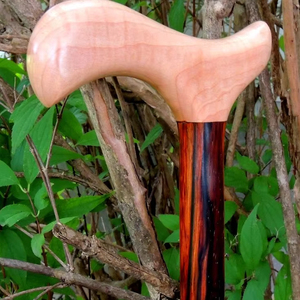 Bastón de madera ajustable con múltiples nudos Bastón de madera fuerte para ancianos por Standard International - Product Image 5