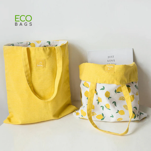 Sacs de shopping pour femmes de haute qualité, écologiques, 100% coton, imprimés sur mesure avec logo, fermeture éclair, bandoulière - Product Image 6