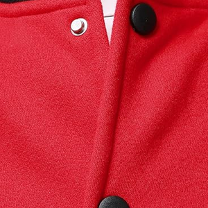 Veste universitaire unisexe de qualité supérieure, élégante, style hip-hop, réversible, écologique, manches en laine d'hiver, confortable, respirante, devant - Product Image 4