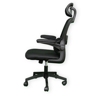 GAKJO-875 Swivel Lift Chair Minimalist Design Tilting Armrest Headrest Ergonomic Adjustable Height for Workshops Foam Fabric - Product Image 3