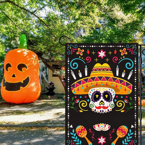 Pegatinas moradas con temática estadounidense: regalos creativos de Halloween, stock al por mayor disponible localmente, con diseños retro y temas atemporales. - Product Image 4