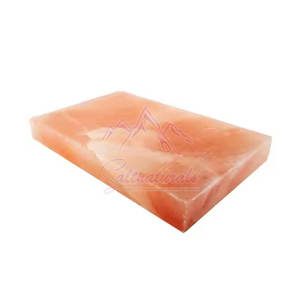 100% briques de sel naturel de l'Himalaya pur avec logo personnalisé 1.5x8x8 pouces porosité solide pour la vente en ligne du Pakistan - Product Image 3