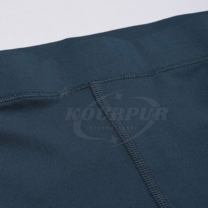 Meilleures ventes : Leggings de sport ajustés pour hommes en coton et bambou, respirants, à séchage rapide, avec taille élastique, logo personnalisé, taille adulte - Product Image 4