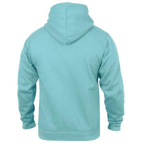 Sudaderas con cremallera de manga larga hechas a medida más vendidas para hombres negro multicolor con estampado básico, mezcla de algodón - Product Image 3