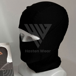 Gorras de pasamontañas ecológicas para mujer, venta al por mayor de alta calidad, logotipo personalizado, cubierta facial, máscara facial completa para adultos, Unisex - Product Image 3